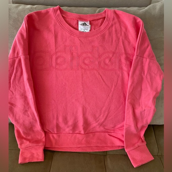 adidas Other - Girls Kids Pink Adidas Pullover
